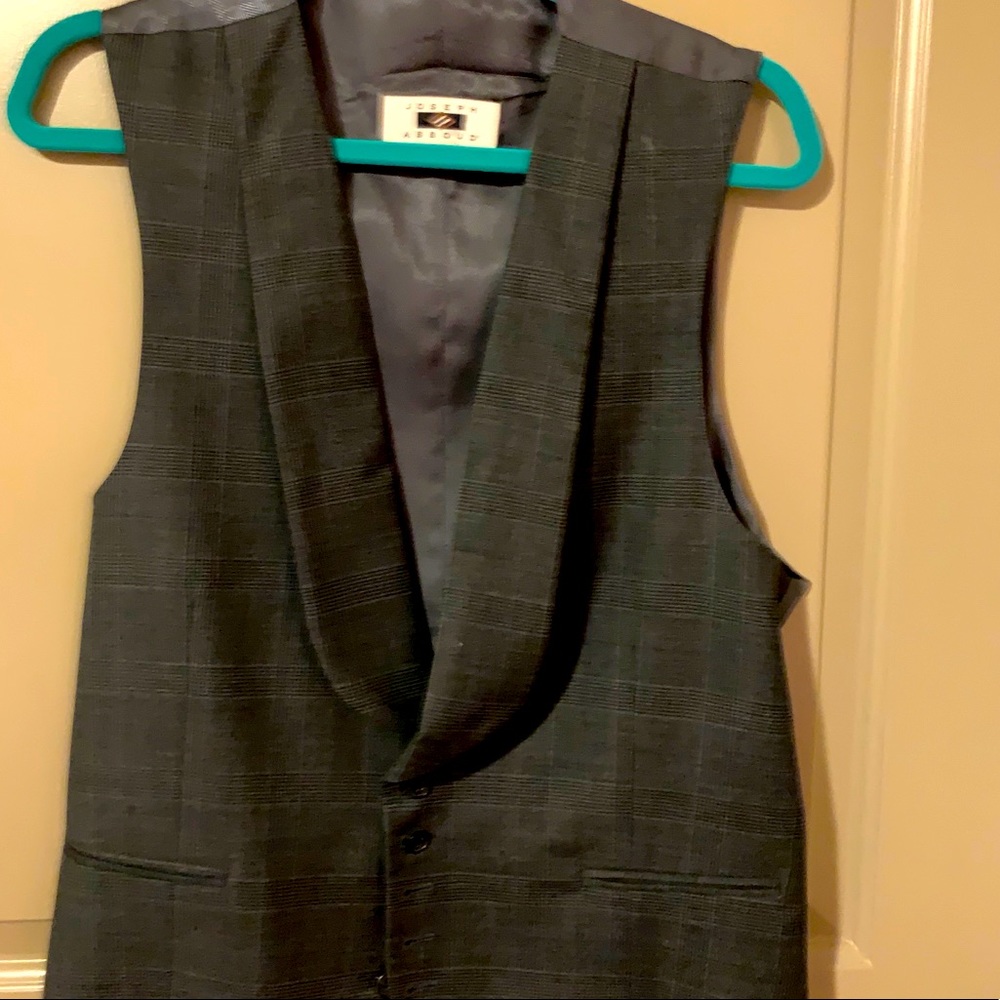 Custom Joseph Abboud Shawl lapel vest